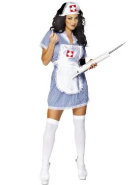 Ladies Sexy Naughty Nurse Costume 